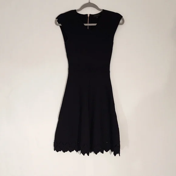 Ted Baker London Black Dress size 1 - Picture 1 of 10
